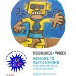 v+V keith haring workshop poster